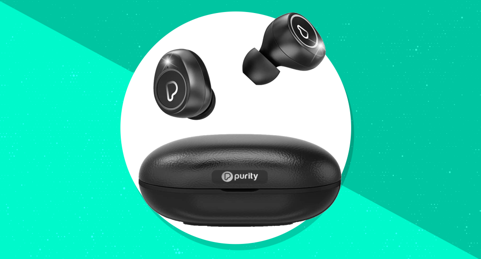 Save 50 percent—Purity True Wireless Earbuds. (Photo: Amazon)