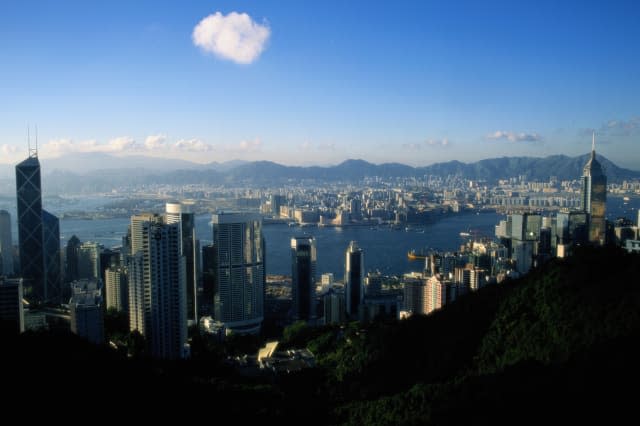 60185.JPG Cityscape of Hong Kong Tim Hall "color,horizontal,exterior,center,travel,hong kong,city,power,wealth,world landmarks a