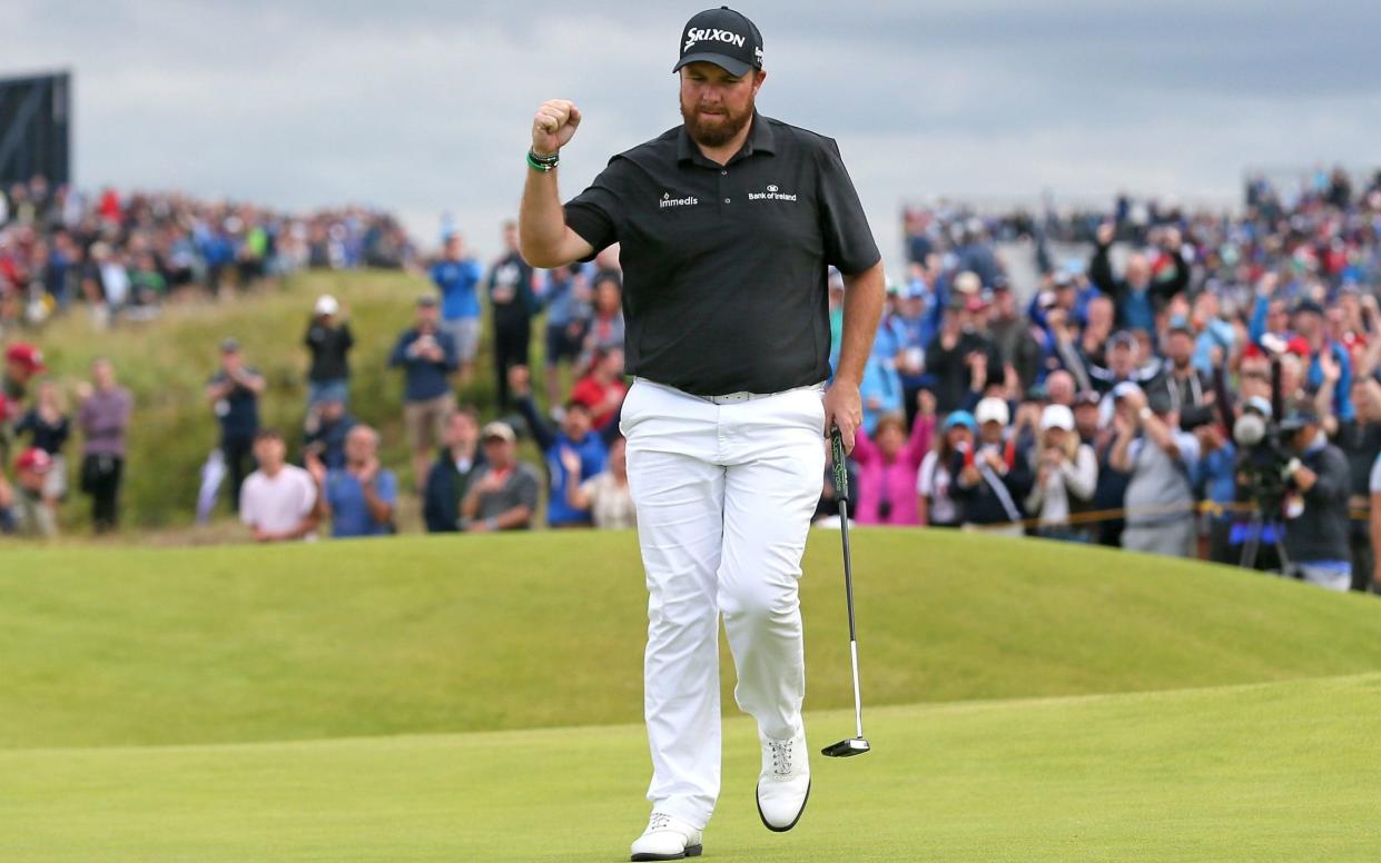 Shane Lowry had a great deal of support behind him on Saturday - PA