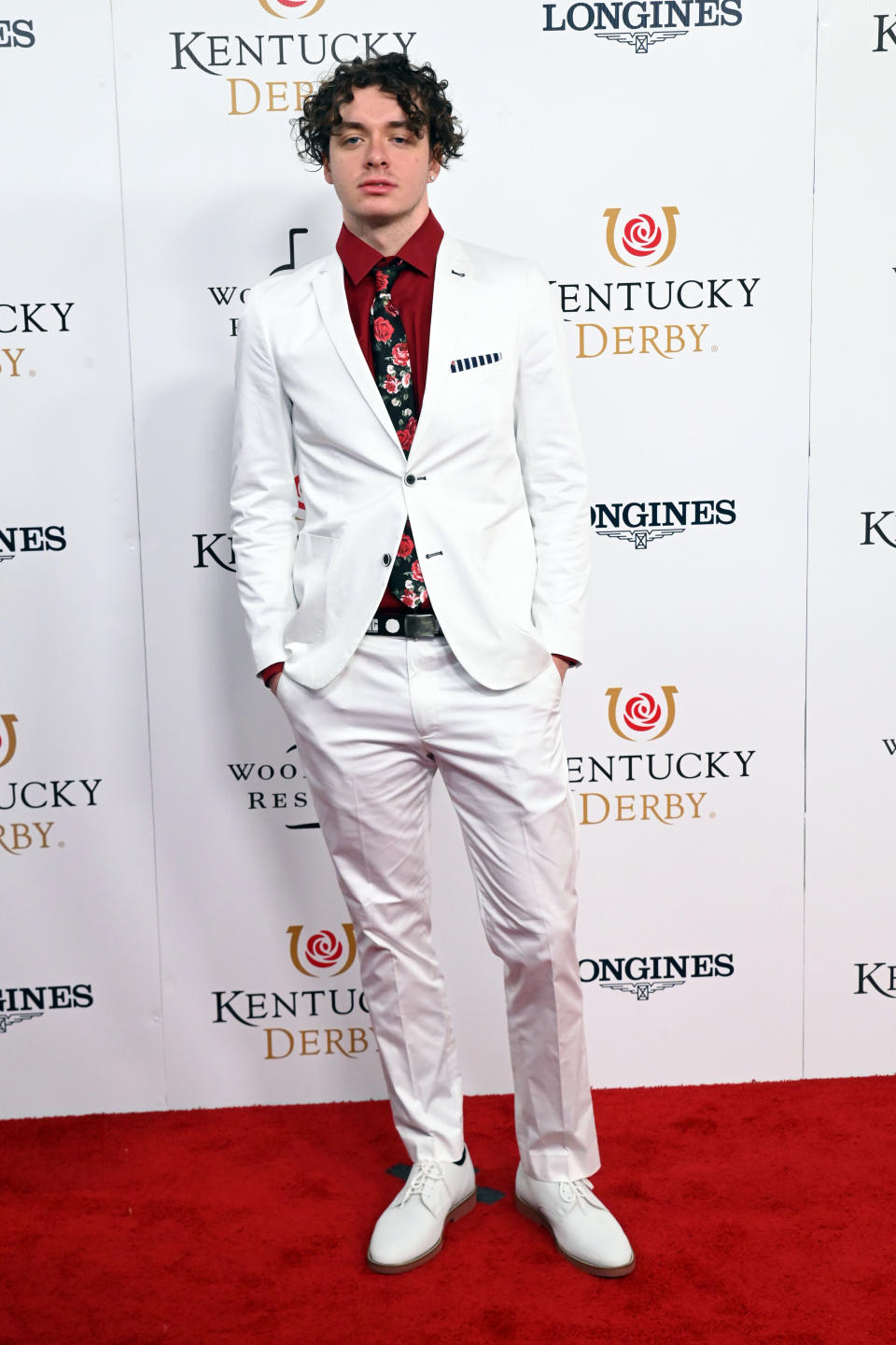 Louisville rapper Jack Harlow attends the 145th Kentucky Derby at Churchill Downs on May 04, 2019 in Louisville, Kentucky. (Photo by Stephen J. Cohen/Getty Images)