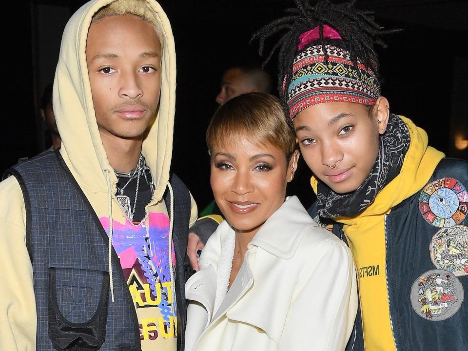 jaden smith jada pinkett smith willow smith january 2019