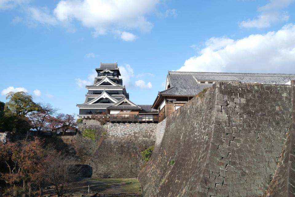 熊本城最早為16世紀戰國武將加藤清正所建造。