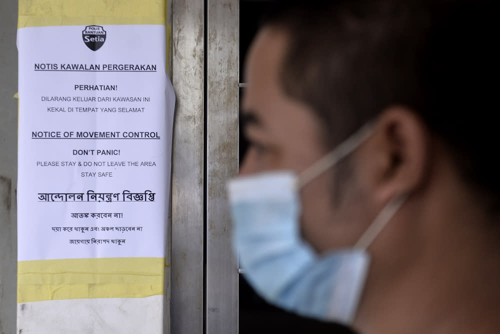 He also said the third cluster — which spans Petaling, Kuala Langat and Klang in Selangor — dubbed the Auto cluster, involved a symptomatic index patient who underwent screening and tested positive on October 15 that has since been admitted to Sungai Buloh Hospital. — Picture by Miera Zulyana