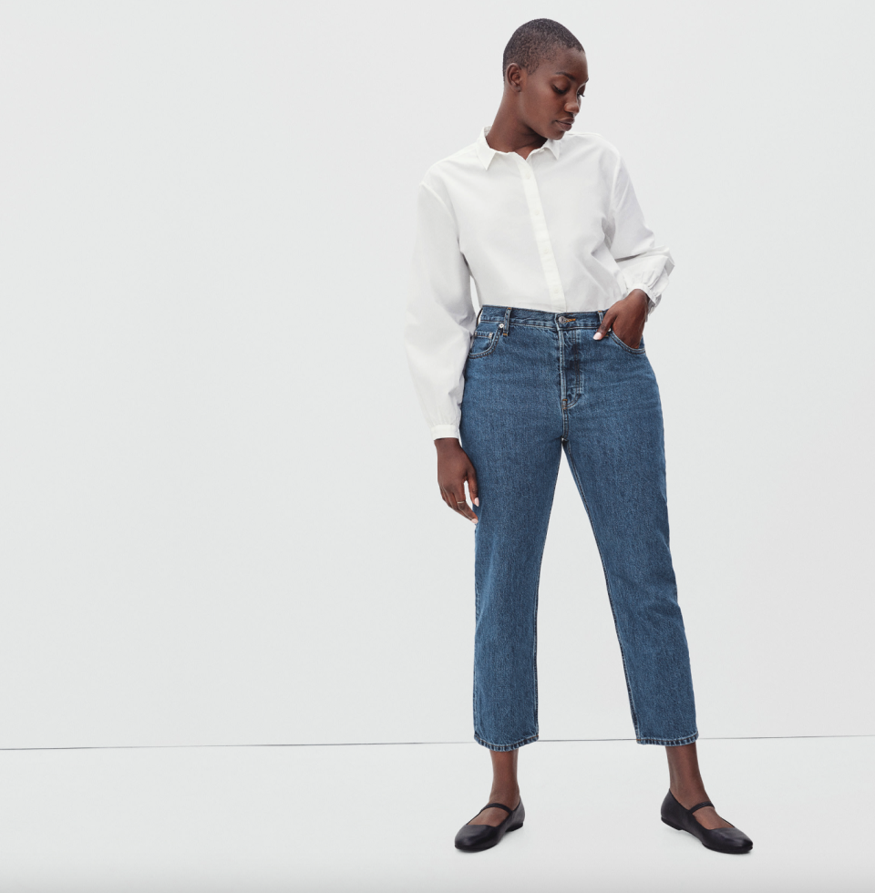 <p><a href="https://go.redirectingat.com?id=74968X1596630&url=https%3A%2F%2Fwww.everlane.com%2Fproducts%2Fwomens-90s-curvy-cheeky-straight-jean-med-blue&sref=https%3A%2F%2Fwww.cosmopolitan.com%2Fstyle-beauty%2Ffashion%2Fa25424799%2Fbest-high-waisted-jeans-women%2F" rel="nofollow noopener" target="_blank" data-ylk="slk:Shop Now;elm:context_link;itc:0;sec:content-canvas" class="link ">Shop Now</a></p><p>The Curvy ’90s Cheeky Jean</p><p>$108.00</p><p>everlane.com</p>
