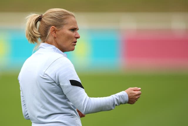 England head coach Sarina Wiegman won Euro 2017 with the Netherlands