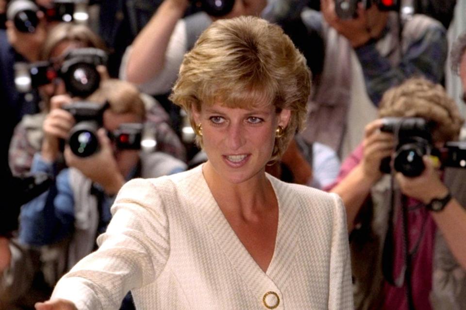 Harry mother, the late Princess Diana (PA)