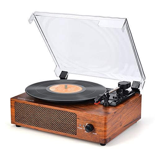Record Player With Stereo Speaker