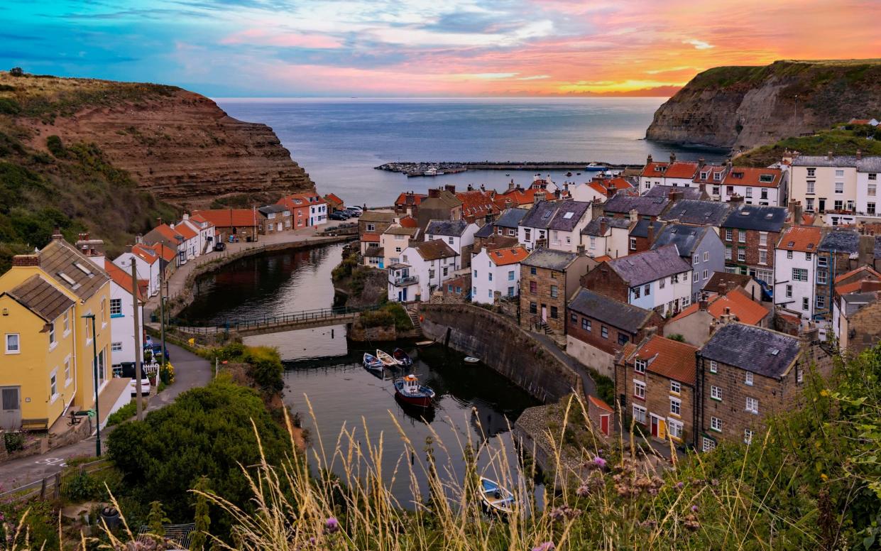 Staithes is best known as a traditional fishing village