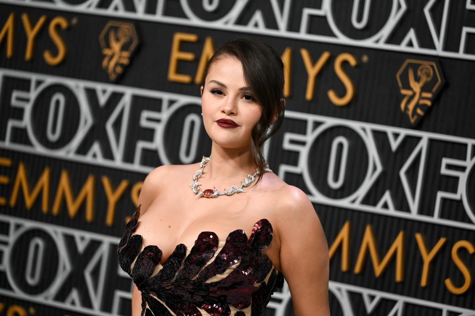 <h1 class="title">75th Primetime Emmy Awards - Arrivals</h1><cite class="credit">Gilbert Flores/Getty Images</cite>