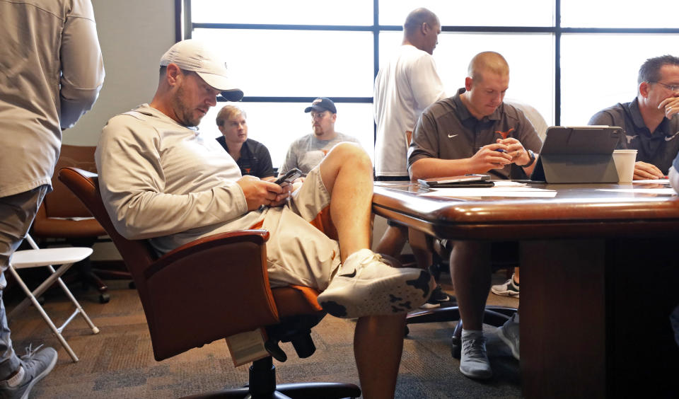 Behind the scenes with Texas football