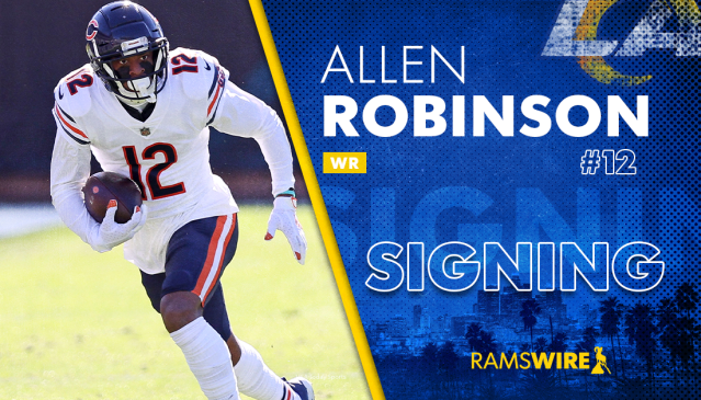 Rams are signing Allen Robinson to 3-year deal