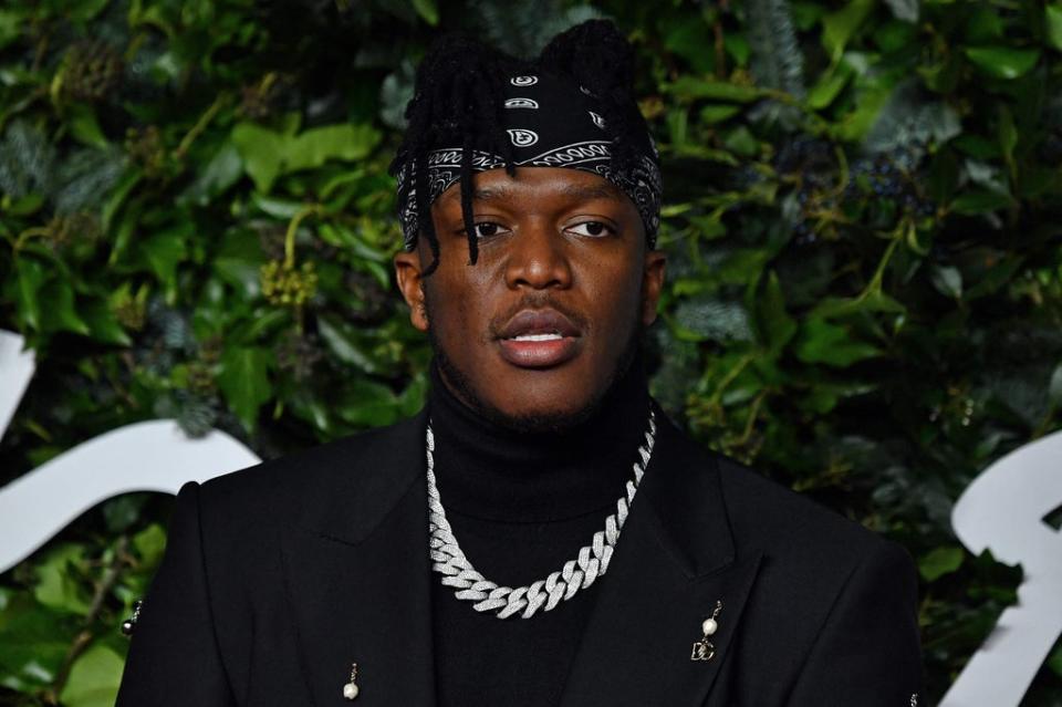 Rapper and YouTube star KSI tweeted that he lost nearly £3 million. (AFP via Getty Images)