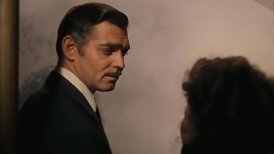 Clark Gable in Gone With The Wind