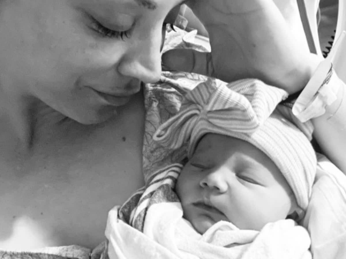 Kaley Cuoco has given birth to her first child, a baby girl (Instagram)