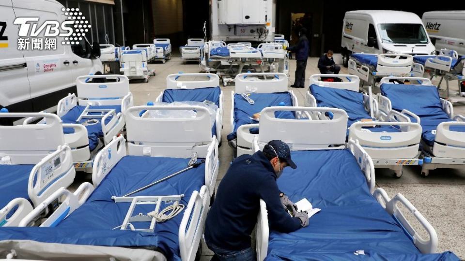 紐約州在緊急狀態下可提升醫院收治量。（示意圖／達志影像路透社）