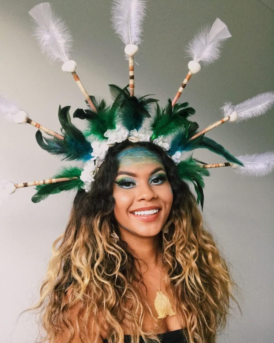 Brisbane-based makeup artist Sari Ella Thaiday is just one of several talented Indigenous creators that TikTok is showcasing for NAIDOC Week. Photo: supplied.