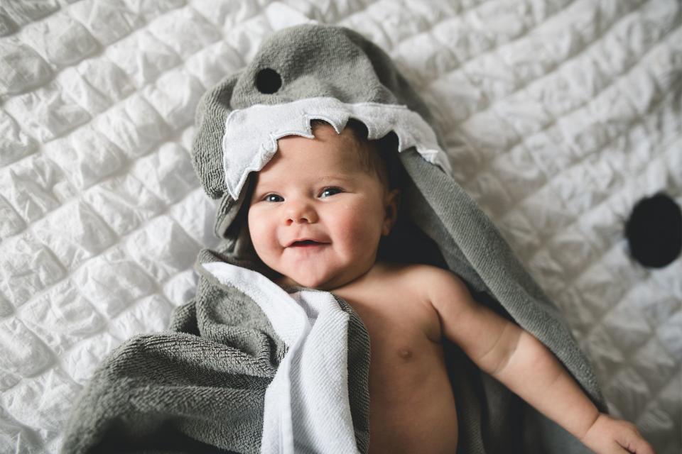 The Cozy Factor Is High With These Adorable Hooded Towels for Kids