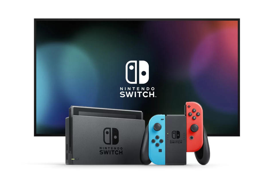 nintendo switch games - nintendo switch console