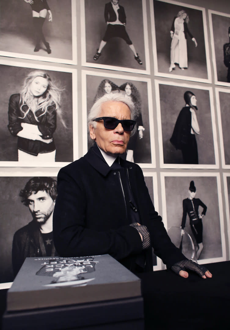 Karl Lagerfeld am 8. November 2012