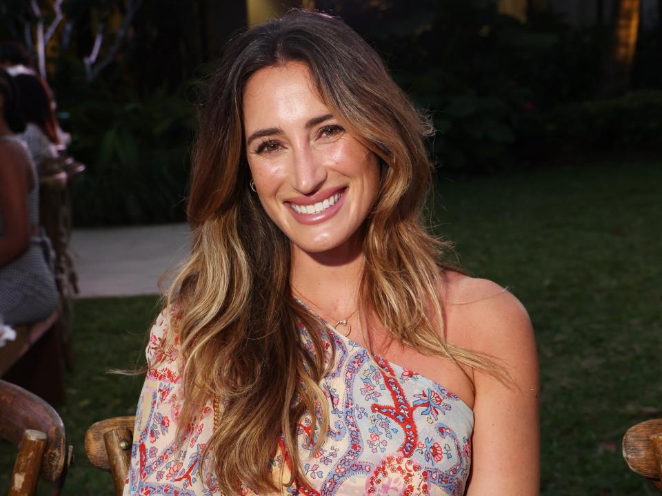 Jessica Springsteen attends the Veronica Beard Spring 2022 Runway Show at The Royal Poinciana Plaza on March 1, 2022 in Palm Beach, Florida