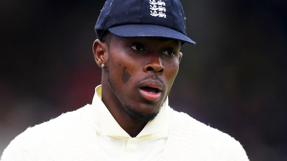 Jofra Archer, pictured here during the fourth Ashes Test.