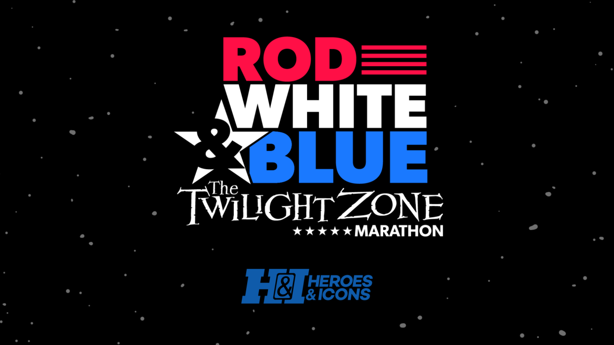  Rod, White and Blue Twilight Zone marathon 