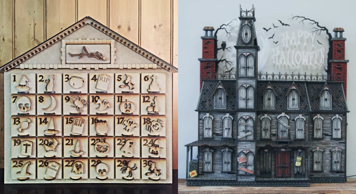 From Amazon to Etsy, you can get your hands on a Halloween advent calendar. [Photo: Etsy]