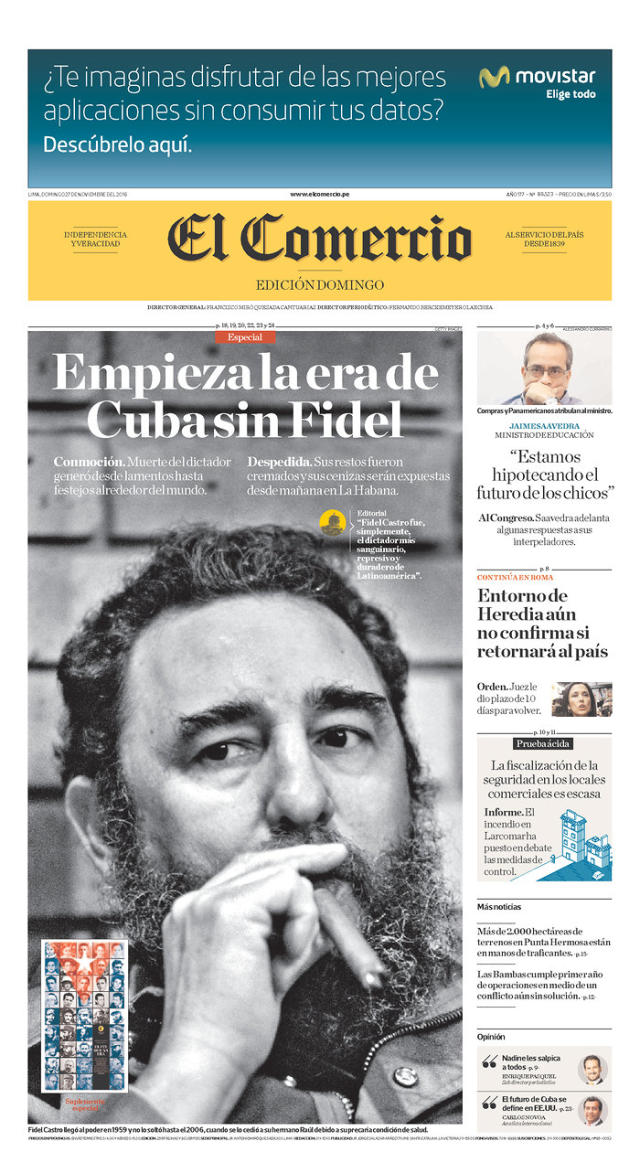 The death of Fidel Castro (6 letters) – The Denver Post