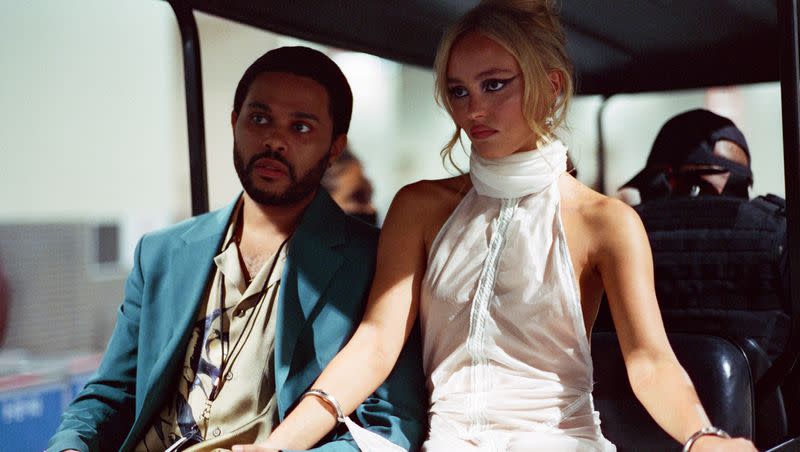 Abel “The Weeknd” Tesfaye and Lily-Rose Depp from Season 1, Episode 5 of “The Idol.”
