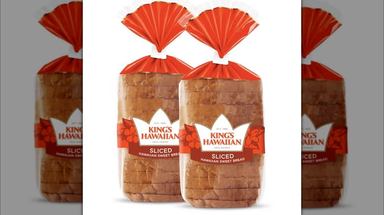 Two packets of King's Hawaiian rolls