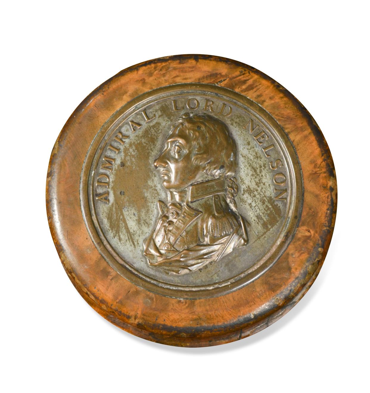 A memorial snuff box