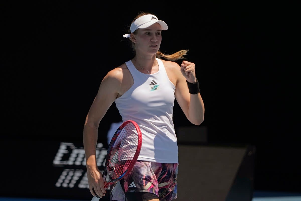 World number one Iga Swiatek was dumped out of the Australian Open in the fourth round by Wimbledon champion Elena Rybakina (Mark Baker/AP) (AP)