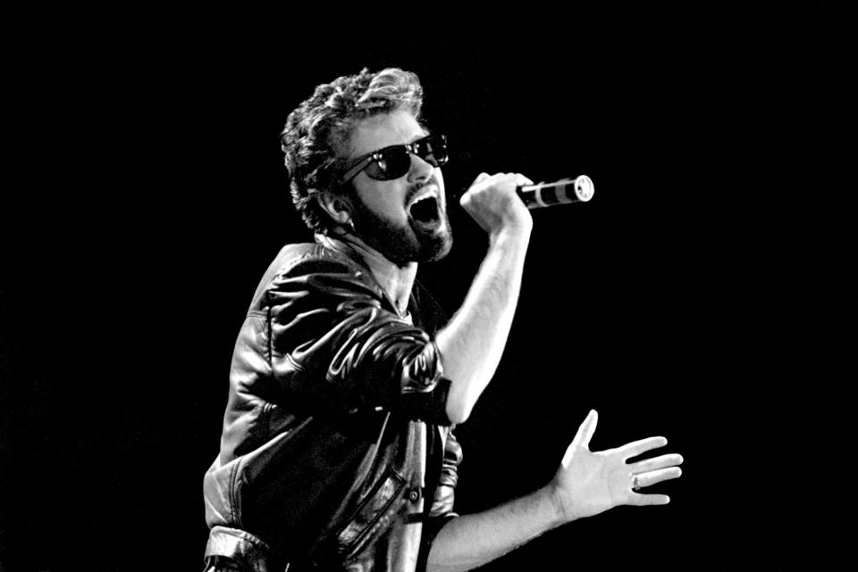 George Michael in Wham! (1985)