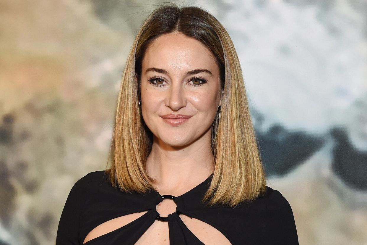 Shailene Woodley at the Adidas x Stella McCartney Launch Event held at Henson Recording Studios on February 2, 2023 in Los Angeles, California.