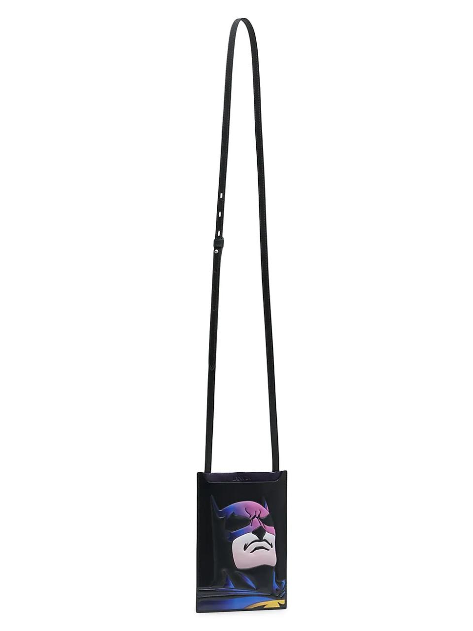 Lanvin x The Batman Crossbody Phone Pouch