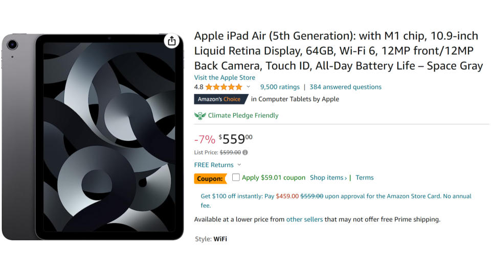 Prime Day iPad deal