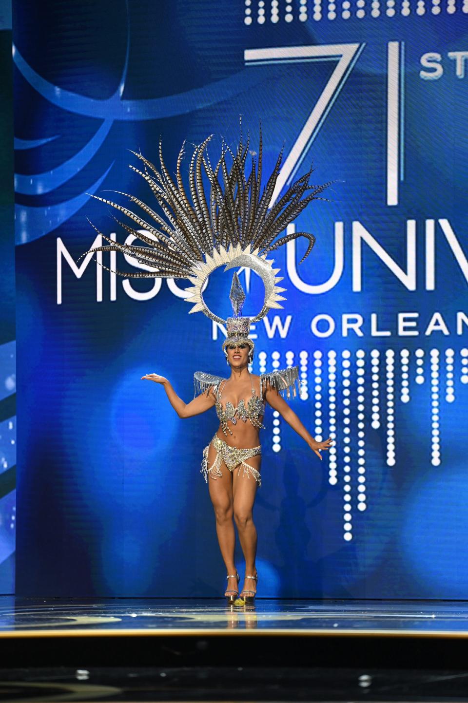 Miss Uruguay in the 2023 Miss Universe Costume Contest.