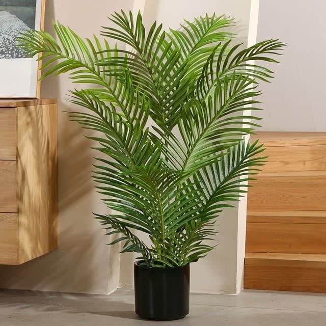 <p><a href="https://go.redirectingat.com?id=74968X1596630&url=https%3A%2F%2Fwww.walmart.com%2Fip%2FFake-Majesty-Palm-Plant-4-Feet-Artificial-Majestic-Palm-Faux-Ravenea-Rivularis-in-Pot-for-Indoor-Outdoor-Home-Office-Store-Great-Housewarming-Gift%2F1153568280&sref=https%3A%2F%2Fwww.goodhousekeeping.com%2Fhome-products%2Fg60162842%2Fbest-home-products-march-2024%2F" rel="nofollow noopener" target="_blank" data-ylk="slk:Shop Now;elm:context_link;itc:0;sec:content-canvas" class="link ">Shop Now</a></p><p>Fake Majesty Palm Plant </p><p>walmart.com</p><p>$34.99</p>