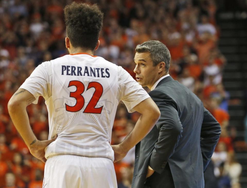 London Perrantes spearheaded Virginia's second-half rally to beat Ohio State (AP)