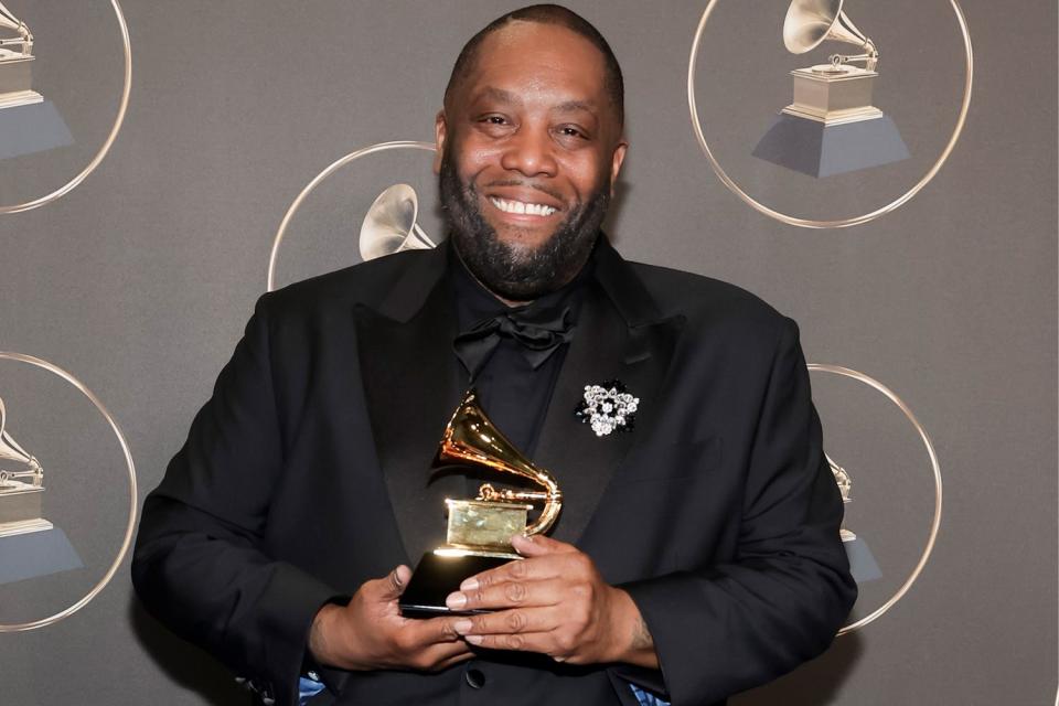 <p>Emma McIntyre/Getty</p> Killer Mike at the 2024 Grammys in Los Angeles on Feb. 4, 2024