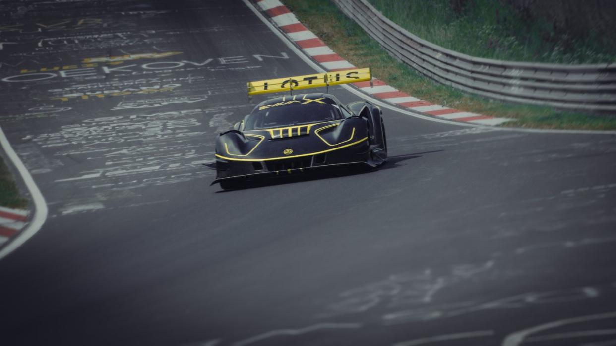 lotus evija x nurburgring time