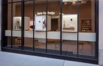 <p>Google Store Chelsea. Exterior facade at an angle.</p> 