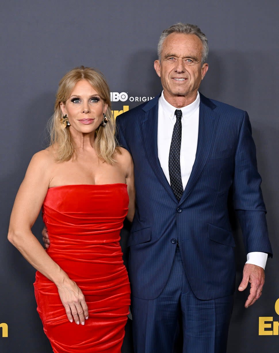 Cheryl Hines and Robert F. Kennedy Jr. 