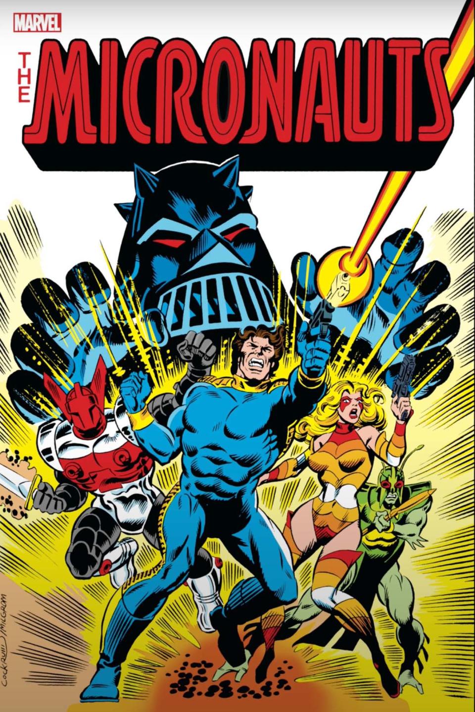 The cover of the Micronauts Omnibus