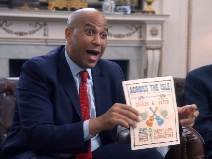 cory booker parks and rec