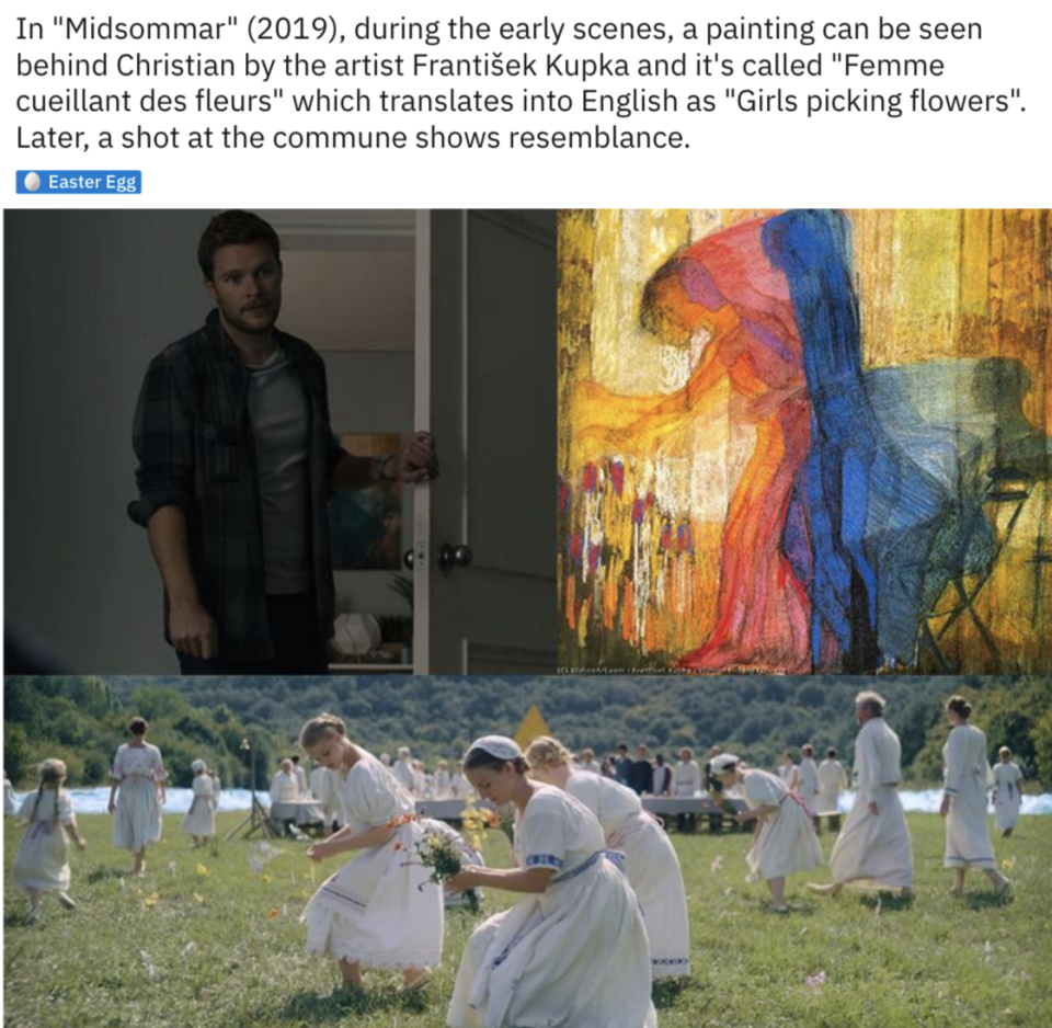 Screenshots from "Midsommar"