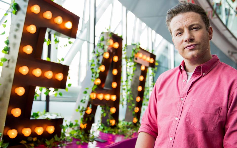 Celebrity chef Jamie Oliver is understood to be purchasing the St Paul's site of Barbecoa, whose parent company Barby is set to enter administration - Getty Images Europe