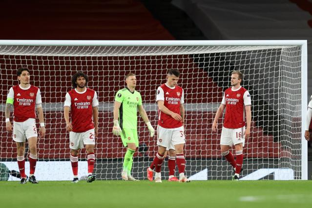 Arsenal 1-1 Slavia Prague – Europa League quarter-final, first leg