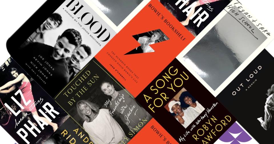 The 12 biggest music memoirs being published this fall