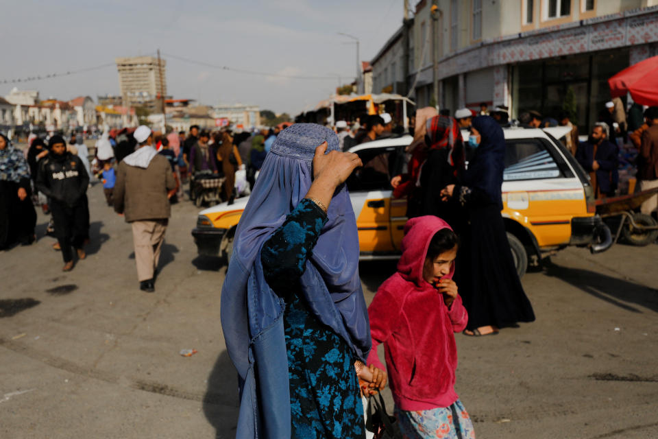 Die Lage der Frauen in Kabul ist schwierig (Bild: Reuters)
